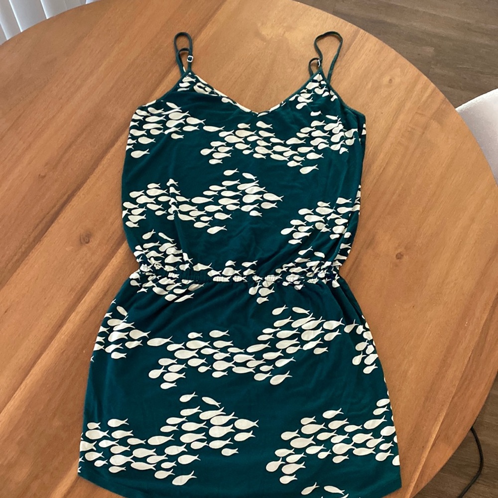 The famous fish print from Fighting eel dress. Size small